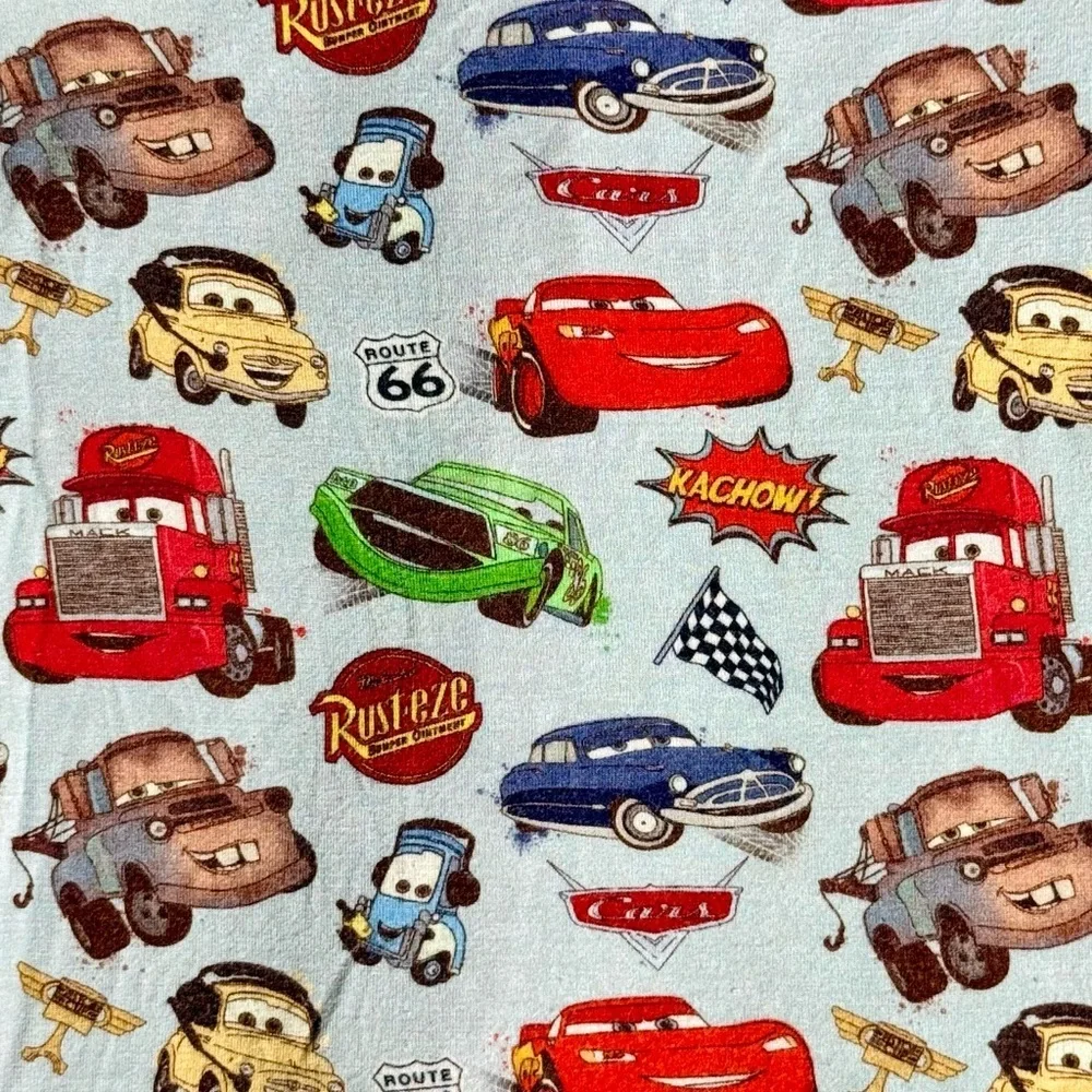 Bundle of Joy Company Cars One-Piece Pajamas Boys 3-6M Kachow Lightning McQueen